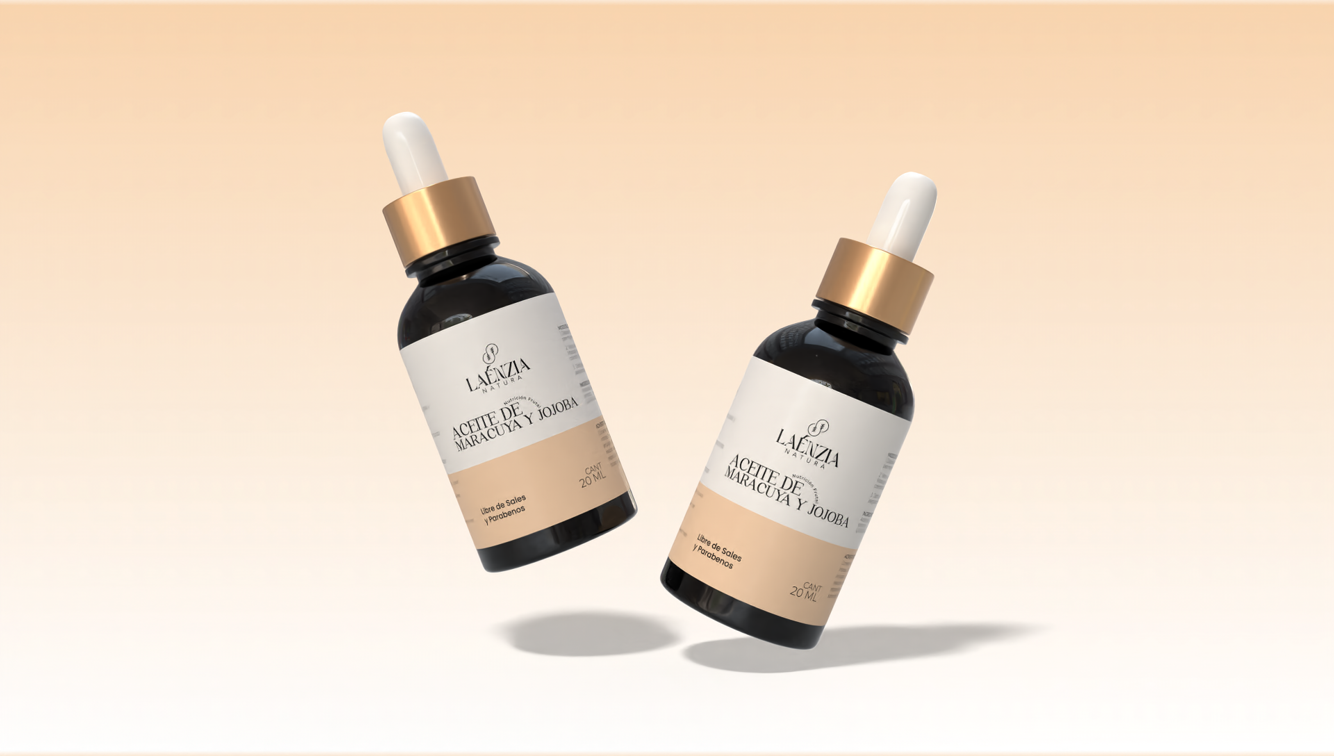 Aceite de Maracuyá y Jojoba - Laenzia Natura